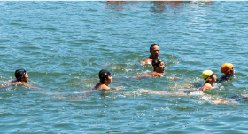はじめての海水スイム体験